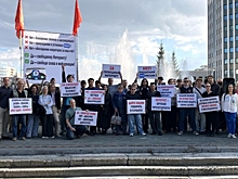 В Новосибирске прошел митинг против блокировок мессенджеров