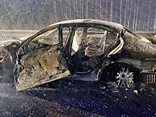 Опубликованы кадры смертельной аварии на трассе Казань — Альметьевск