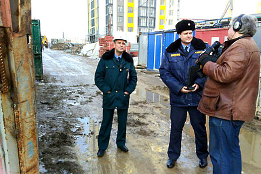 Главгосстройнадзор и Госадмтехнадзор выявили нарушения чистоты и порядка на стройплощадке в Химках
