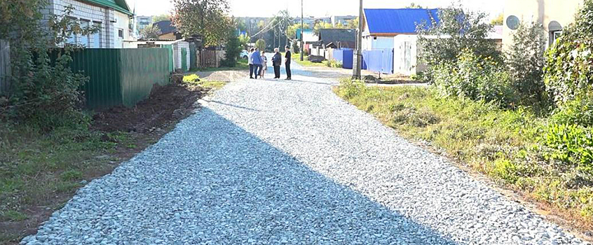 Дороги ремонтируют в Сарапуле по проекту «Инициативное бюджетирование»