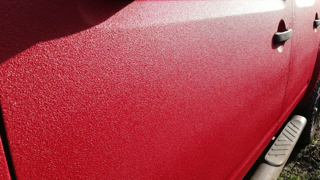 Как снять краску раптор с машины авто покрашено раптором что это (96) фото