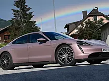 Porsche Taycan за сутки посетил 14 стран