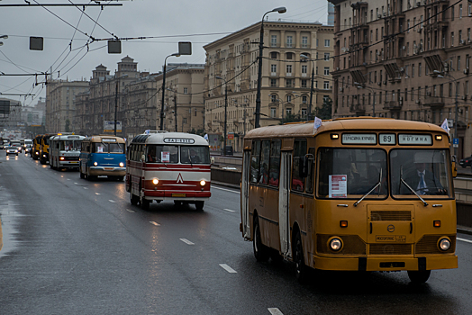 Выставка ретротранспорта пройдет в Москве в День города