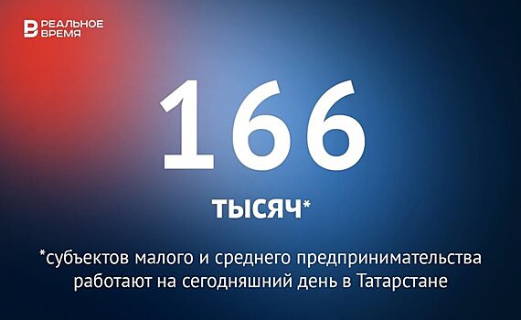 В Татарстане действует 166 тысяч субъектов малого и среднего предпринимательства — это много или мало?