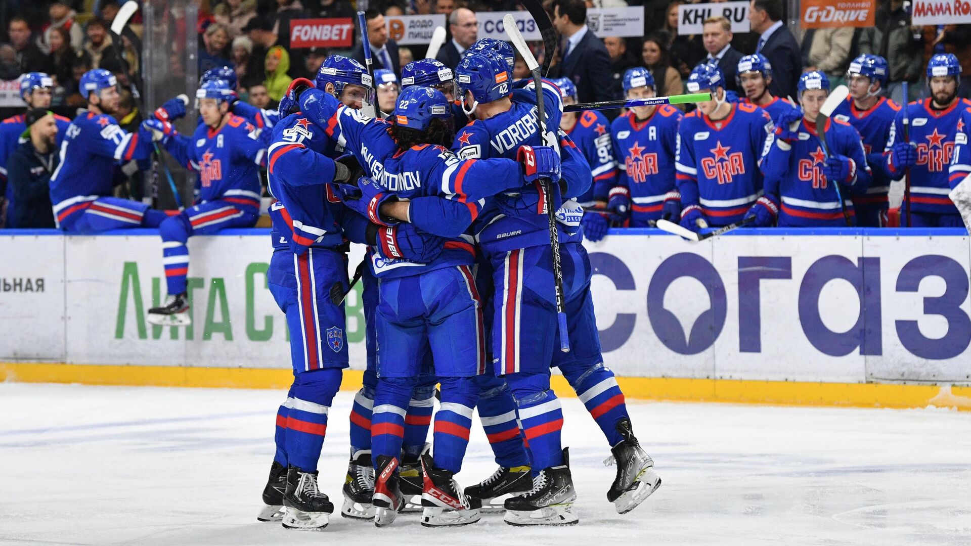 СКА вышел вперед в серии первого раунда плей-офф КХЛ против минского «Динамо»
