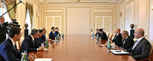 Премьер-министр Узбекистана Арипов обсудил с президентом Азербайджана Алиевым вопросы сотрудничества