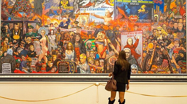 Экскурсии и викторины пройдут в галерее Ильи Глазунова в «Библионочь»