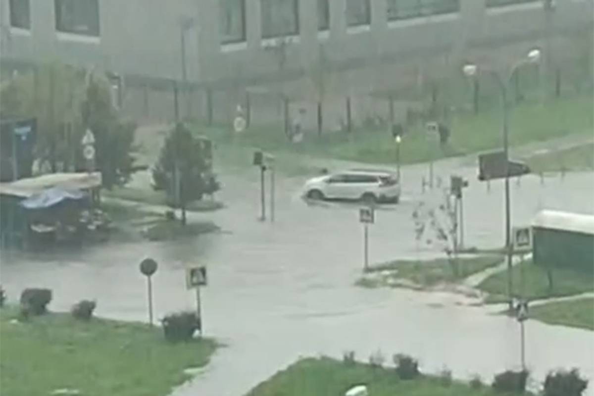 В Подмосковье разлилось море