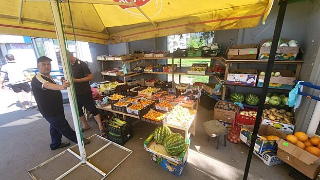 В Новосибирске у уличных торговцев изъяли более 500 килограммов фруктов и овощей