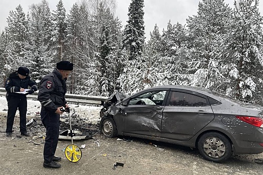 Шестилетняя девочка скончалась после лобового ДТП в Свердловской области
