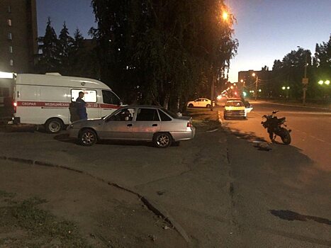 Женщина на Daewoo Nexia сбила мотоциклиста в Балакове