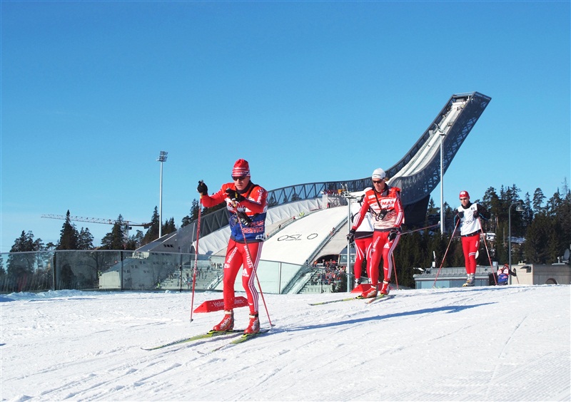 Лыжный трамплин Холменколлен, Осло, Норвегия, Европа