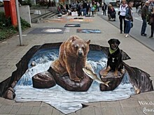 10 впечатляющих 3D-рисунков на асфальте, которые стали современными достопримечательностями