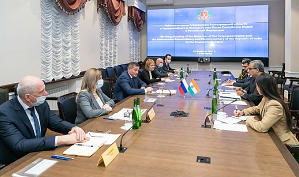 Делегация во главе с послом Индии в РФ посетила Волгоградскую область