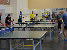 Во Дворце спорта «Пушкино» состоялся турнир по настольному теннису