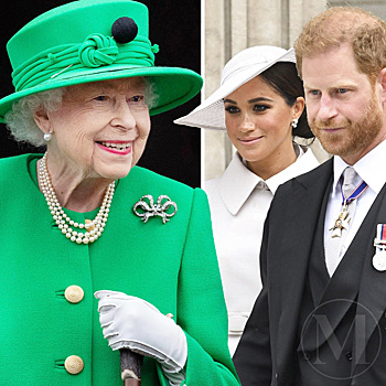 «Знайте своё место!»: Елизавета II не позволила Меган и Гарри занять лучшие места во время Платинового юбилея