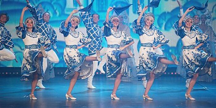 "Москва онлайн" покажет выступление театра танца "Гжель"