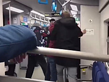 В Москве на МЦК подрались пассажиры