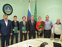 В Адыгее чествовали ведущих спортсменов республики