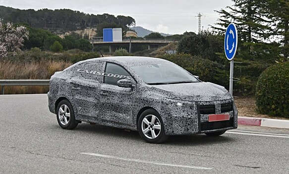 Новый Renault Logan засняли во время тестов