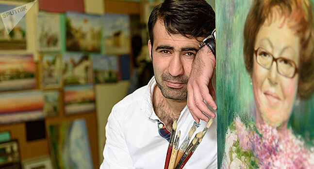 Азербайджанский художник рассказал, чего ему не хватает в Эстонии