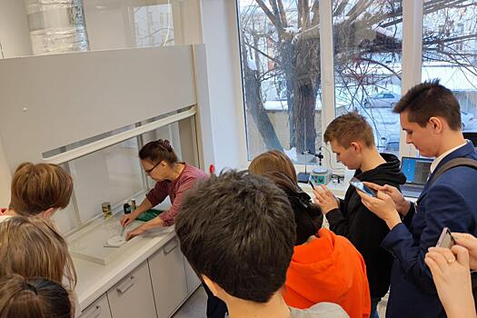 В технопарке ЮУрГГПУ побывали на экскурсии старшеклассники Челябинска