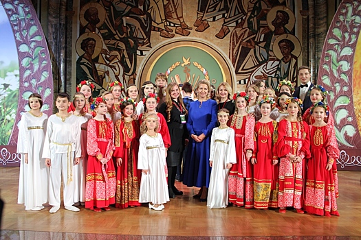 Ученики школы № 1400 приняли участие в открытии Всероссийского фестиваля достижений молодежи