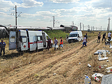 Власти Волгоградской области сообщили о 52 пострадавших в ДТП с поездом