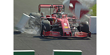Гран-при "Формулы-1" в Тоскане был приостановлен после двух аварий