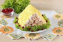 Оригинальный салат «Монастырская изба» — подойдет на Новый Год