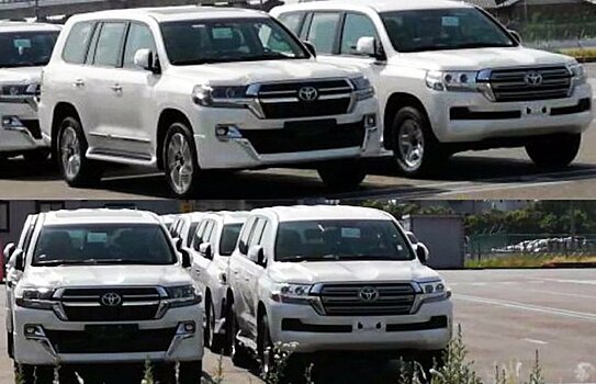 Новый Toyota Land Cruiser 200: первые фото