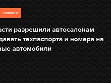 Власти разрешили автосалонам выдавать техпаспорта и номера на новые автомобили — Daily Storm