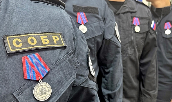Волгоградским бойцам СОБР «Вектор» вручили госнаграды