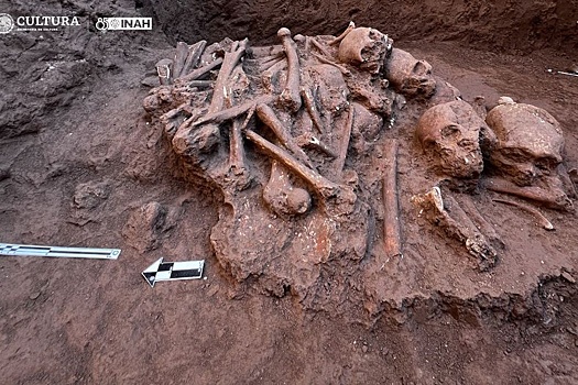 В Мексике найдено устрашаюшее древнее захоронение