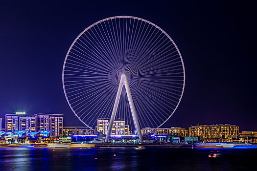 В Дубае состоялось открытие самого большого в мире колеса обозрения Ain Dubai