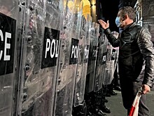 Протестующие вновь вышли на улицы Тбилиси