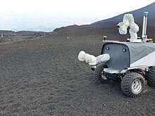 Лунная техника на горе Этна