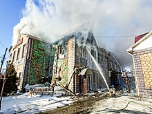 В производственном помещении в Вологде произошёл пожар