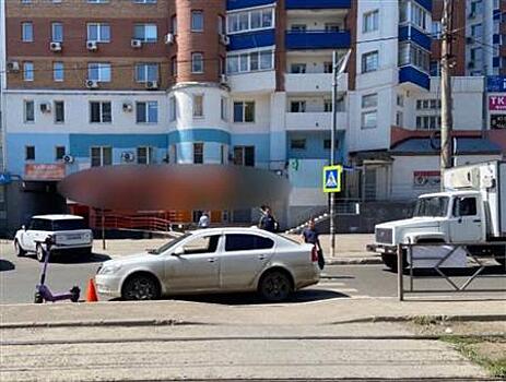 На ул. Ново-Вокзальной в ДТП пострадал 18-летний водитель электросамоката
