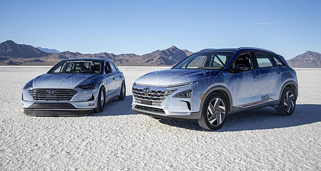 Водородные и гибридные Hyundai стали быстрейшими в мире