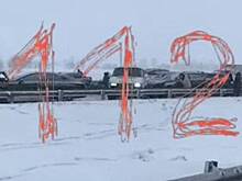 В Подмосковье в крупном ДТП столкнулись более 20 автомобилей