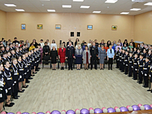 В День российского кадета руководители МВД по Республике Крым поздравили воспитанников подшефных «полицейских» кадетских классов