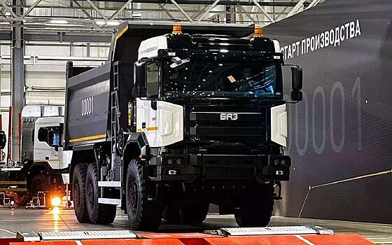 Стартовало серийное производство внедорожных грузовиков БАЗ