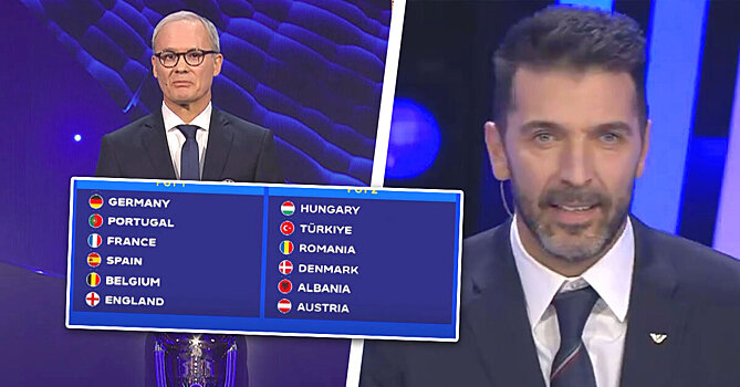 Жеребьевка Евро-2024. Испания, Италия и Хорватия попали в одну группу, Франция встретится с Нидерландами, Германия и Шотландия сыграют в матче открытия