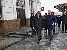 Евгений Первышов обсудил с начальником ЮВЖД Игорем Наталенко развитие железнодорожного транспорта в регионе