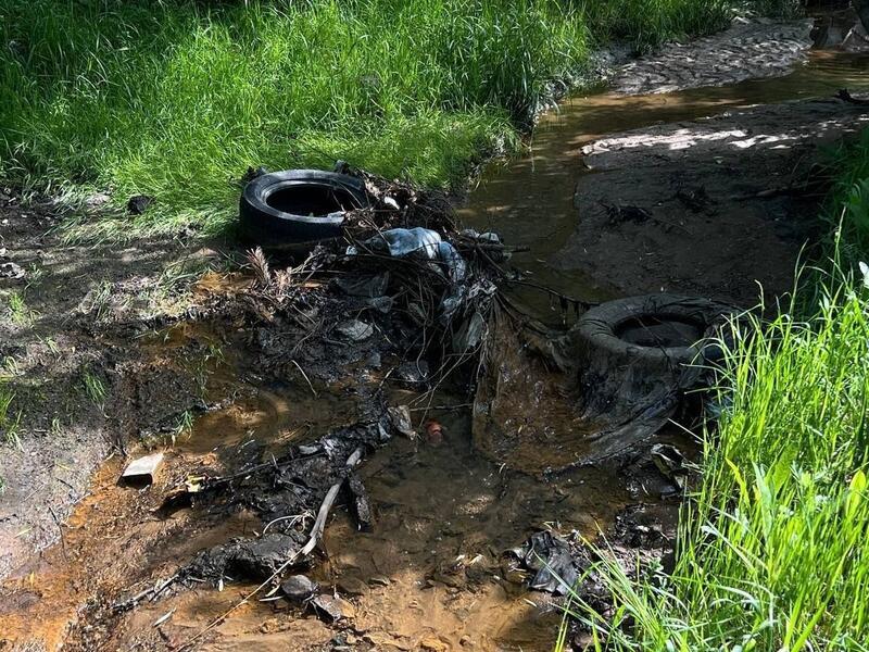 Русло реки Кайдаловка очистили от мусора
