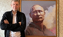 Россиянин создал огромный портрет Владимира Путина из бисера