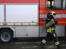 В Москве горит один из корпусов МГТУ имени Баумана