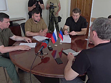 Губернатор Амурской области на Донбассе подписал с главой ДНР соглашение о помощи
