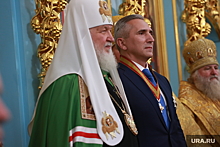 Патриарх Кирилл поблагодарил губернатора Тюменской области Александра Моора за гостеприимство